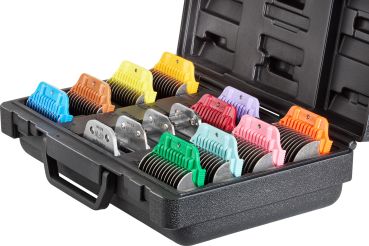 Preview: Heiniger W-Snap On Scherköpfe mit Metall Aufsteckkämmen im Set