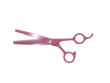 Preview: KISS Modellierschere SwanPro pink