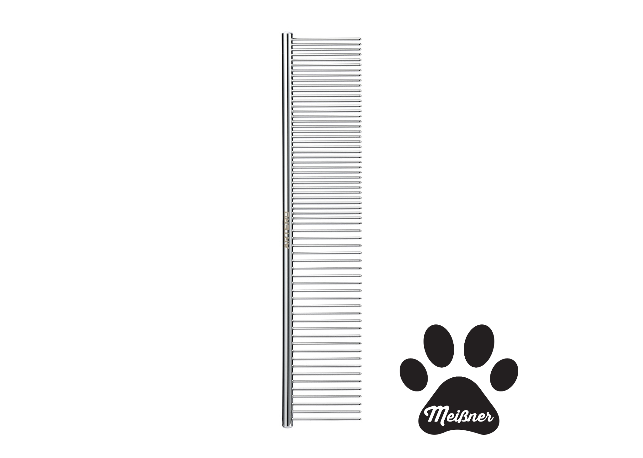 Artero Mini Nature Haarkamm Aus Bambus – Rostfreie Chromzinken, Schonend Gegen Frizz & Haarbruch