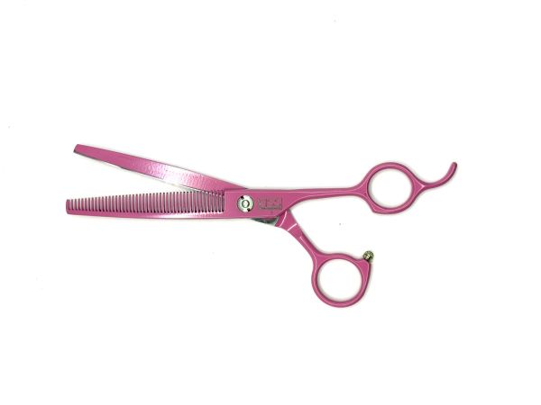 KISS Modellierschere SwanPro pink